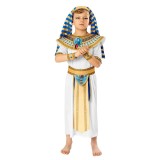 Costum Faraon KidMania&reg; pentru baieti 122-128 cm 7-8 ani