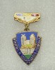 Insigna fruntaș &icirc;n gospodărirea orașului 1989