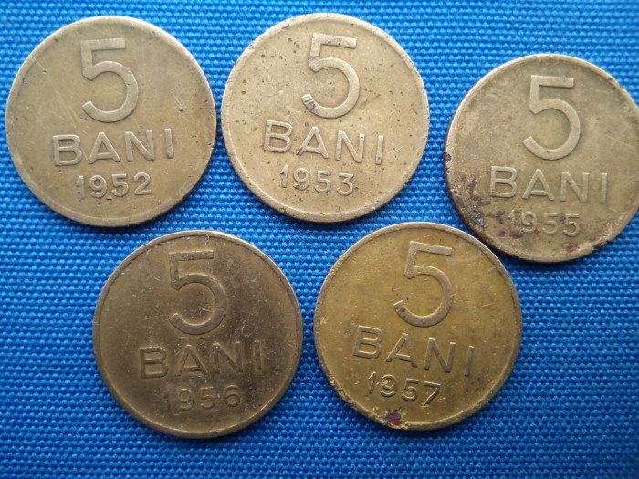 LOT 5 BANI -1952,1953,1955,1956,1957