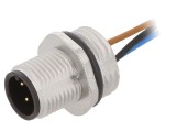 Soclu M12 4 PIN tată IP67 pentru cabluri DeviceNet/CANopen