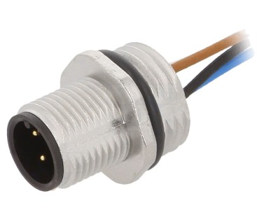 Conector M12 tată IP67, 4 pini foto