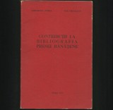 Cumpara ieftin CONTRIBUȚII LA BIBLIOGRAFIA PRESEI BĂNĂȚENE - GHEORGHE JURMA - REȘIȚA, 1979