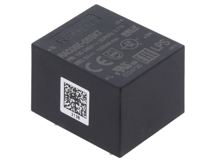 Convertor AC/DC 5W 5VDC