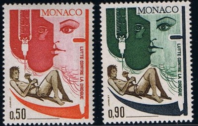 C4784 - Monaco 1972 - Droguri neuzat,perfecta stare foto