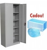 Fiset metalic ASAMBLAT 4 rafturi, 900x400x1800 mm, 50 kg/polita, PLUS+CADOU!!! (Set 50 buc Masti Faciale)