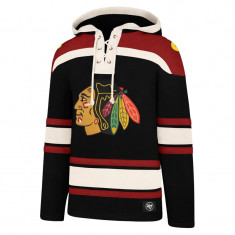 Chicago Blackhawks hanorac de bărbați cu glugă Superior Lacer Hood clasic - S