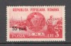 Romania.1952 GMA-supr. XR.261, Nestampilat