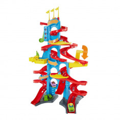 Set Turn cu Pista de Curse Fisher Price Little People, 91 cm foto