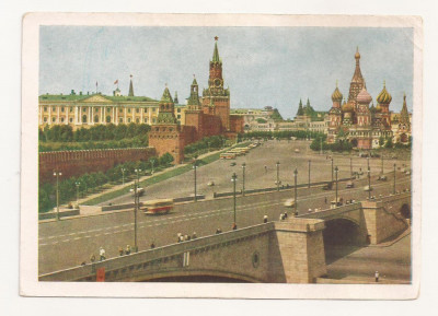 FA41-Carte Postala-RUSIA-Moscova, Kremlin, necirculata 1957 foto