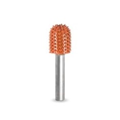 Tvar valec s Gu&Auml;&frac34;at&Atilde;&frac12;m vrcholom pr -13mm stopka 6mm , Granulatie Saburr FOARTE ASPRA - PORTOCALIE