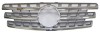 Grila radiator Mercedes Clasa ML (W164), 2008-11.2011, crom/silver, 16488809237167, 504505-2