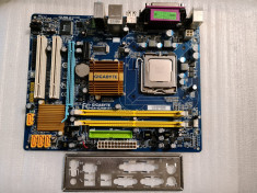 Placa de baza Gigabyte G31M-ES2L, socket 775 DDR2 Pci-e + procesor - poze reale foto