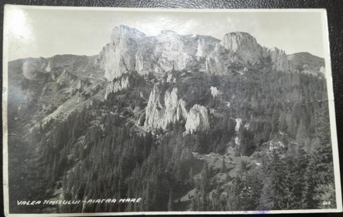 Carte postala, Valea Timisului Piatra Mare, 1942