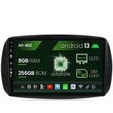 Cumpara ieftin Navigatie Smart For Two (2016-Prezent), Android 13, Z-Octacore 8GB RAM + 256GB ROM, 9 Inch - AD-BGZ9008+AD-BGRKIT412