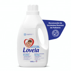 Detergent lichid pentru rufe albe, 1.45 litri, Lovela Baby