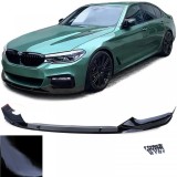 Spoiler frontal buza negru lucios potrivit pentru BMW Seria 5 G30 G31 din 2016 Performance AutoTuning