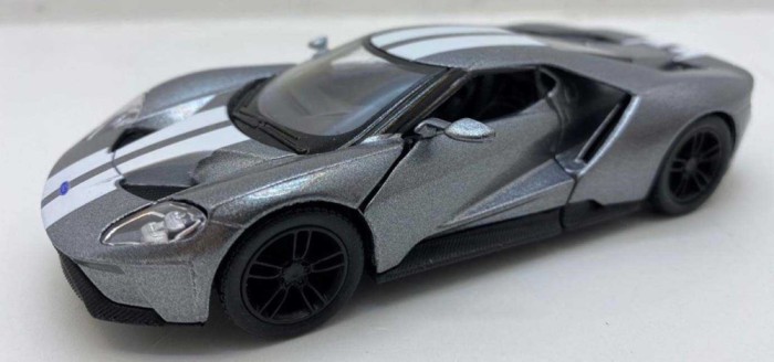 Macheta Ford GT with Stripes gri