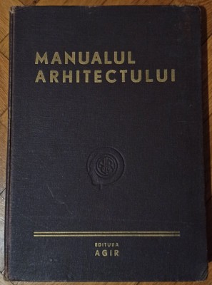 Manualul arhitectului - E. Neufert// 1948 foto
