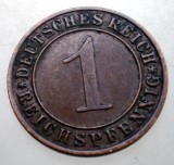 B.296 GERMANIA WEIMAR 1 REICHSPFENNIG 1936 D