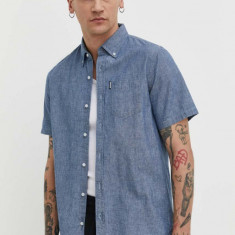 Superdry camasa din bumbac barbati, cu guler button-down, regular