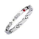 Bratara magnetica din otel inoxidabil, silver, model SY234