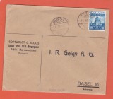 AMS @ - PLIC ROMANIA 1937, circulat SIBIU - ELVETIA
