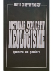 Silviu Constantinescu - Dictionar explicativ de neologisme (pentru uz scolar) foto