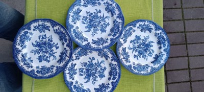 Portelan Enoch Wedgwood, lot de 4 farfurioare desert foto