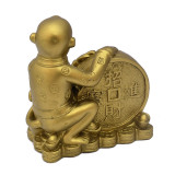 Maimuta cu monede chinezesti si pepite