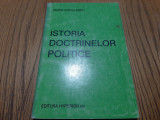 ISTORIA DOCTRINELOR POLITICE - Marin Voiculescu - 1970, 429 p., Alta editura