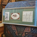GEORGE BARITIU - fotografie de epoca + carte postala Baritiu - Eminescu + semnatura OLOGRAFA a acestuia , an 1885, ziarul Observatoriulu