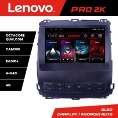 Navigatie Toyota Prado J120 2002-2009 Lenovo Kit- j120 8 core QLED 2K 4+64 360 Android Waze USB Navigatie Internet Youtube Radio v1 CarStore Technolog