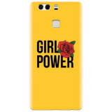 Husa silicon pentru Huawei P9, Girl Power