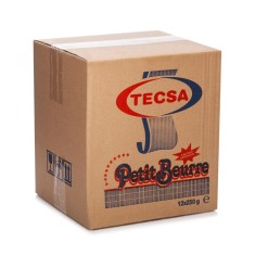 Set 12 Pachete de Biscuiti Petit Beurre Tecsa, 250 g foto