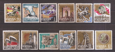 Spania 1961 - A 25-a aniversare a Sondajului Național, MNH (vezi descrierea) foto