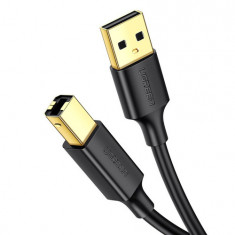 Ugreen Cablu pentru imprimantă USB la USB tip B 5m - negru (10352)