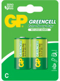 Baterie zinc Greencell GP R14 (C) 2 buc/blister, G&amp;P