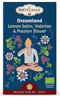 Ceai Shotimaa Balance Your Day - Dreamland - roinita, valeriana si passiflora bio 16dz foto
