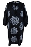 Rochie dama casual RDF, negru darth vader , marimea M, Bumbac