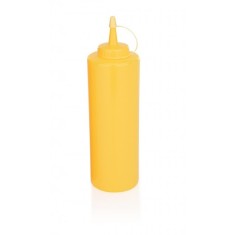 Flacon pt sosuri galben PE, 700 ml