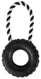 Cumpara ieftin Jucarie Anvelopa cu Sfoara 15 cm/32 cm 33702, Trixie