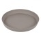Farfurie Ghiveci Flori, Plastic, Diametru 22 cm, &Icirc;nălțime 3.3 cm, Mocca
