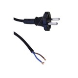 Cablu alimentare pentru aspirator , lungime 6 m, 2X0,75 mm , cu stecher