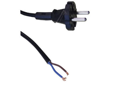 Cablu alimentare pentru aspirator , lungime 6 m, 2X0,75 mm , cu stecher foto