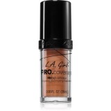L.A. Girl Cosmetics PRO. Coverage fond de ten lichid iluminator culoare Soft Honey 28 ml