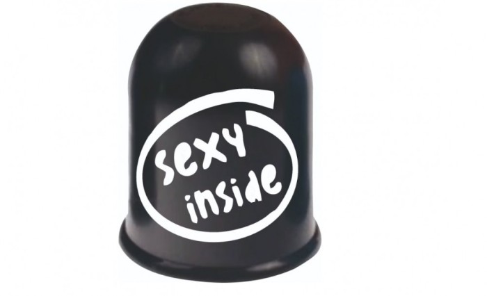 Capac protectie carlig pentru remorca auto, plastic, Sexy inside