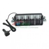 Lampa Stroboscopica LED Parbriz 48W Galbena 16 LED Super Luminoase 12V Semnalizare Auto