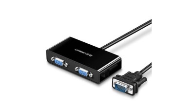 Ugreen 40254 Splitter video VGA 2x VGA - 1m (negru) foto