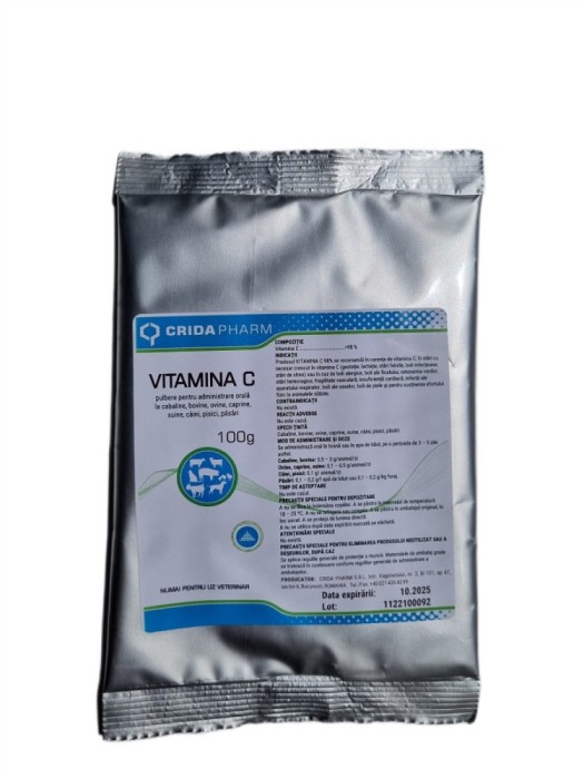Vitamina C pulbere 100 gr