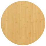 vidaXL Blat de masă, &Oslash;70x2,5 cm, bambus